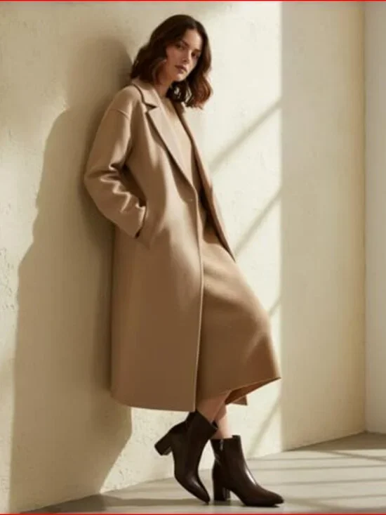 Pointed Toe Ankle Boots with Block Heel in Polyurethane - Picture 3 of 7